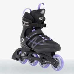K2 Alexis 80 Pro Inlineskates Black/lavendar