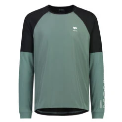 Mons Royale Tarn Wind Jersey Shift Box Burnt Sage/black