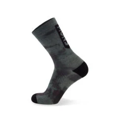 Mons Royale Unisex Atlas Crew Socks Digital Sage Tie Dye
