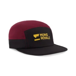 Mons Royale Velocity Trail Cap Chocolate / Black