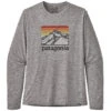 Patagonia Cap Cool Daily Graphic LS Line Logo Feather Grey -Outdoor-Ausrüstungsgeschäft 7051Web