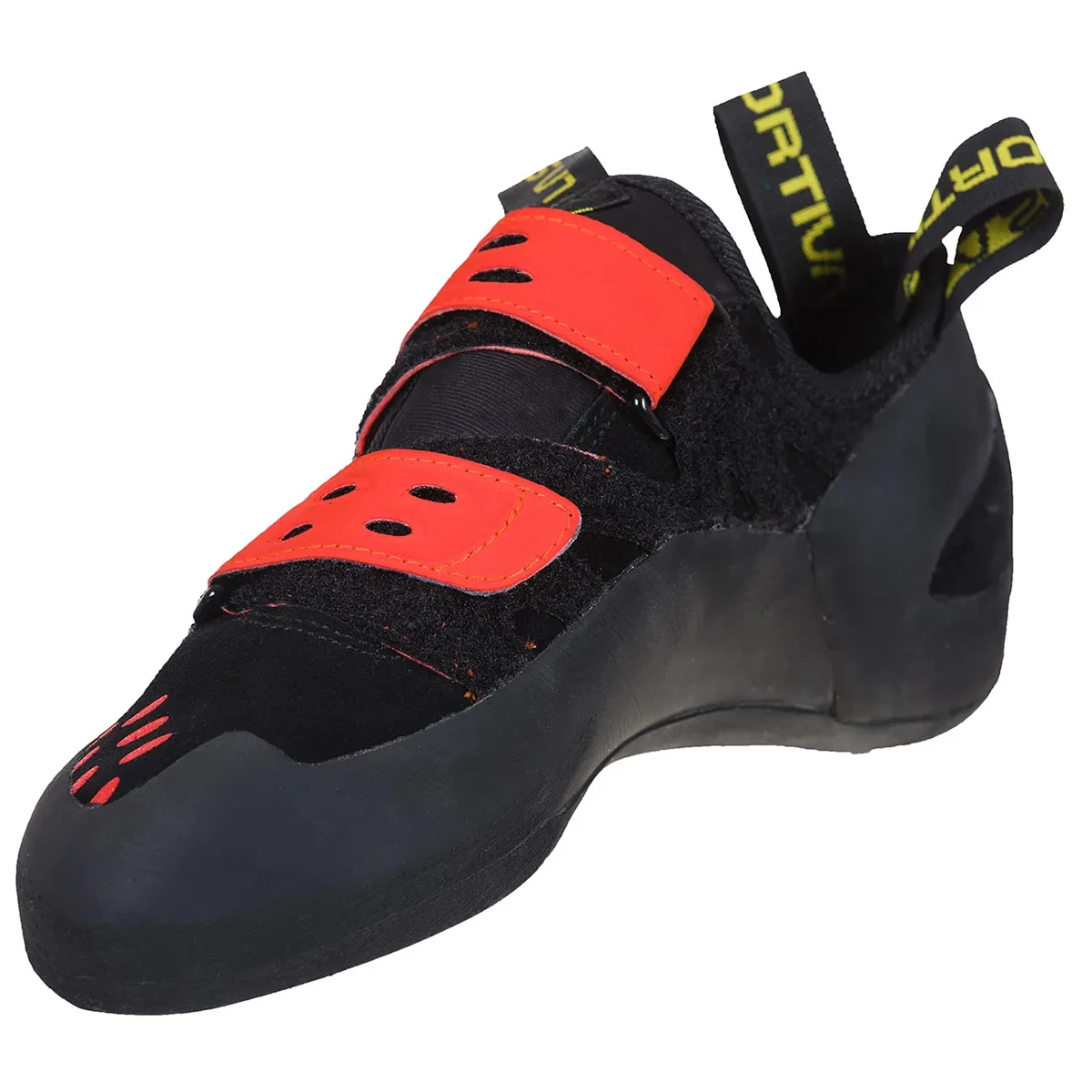 La Sportiva Tarantula Kletterschuh Black / Poppy 4 La Sportiva Tarantula Kletterschuh Black / Poppy – Bild 2