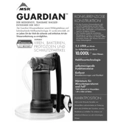 MSR Guardian Purifier Wasserentkeimer -Outdoor-Ausrüstungsgeschäft 7148DatenWeb