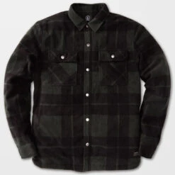 Volcom Bowered Fleece Jacke Scarab