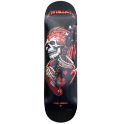 Powell Peralta Flight Shape 243 Matallica Collab Skateboarddeck Black