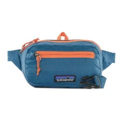 Patagonia Ultralight Black Hole Mini Hip Bag Wavy Blue