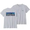 Patagonia W's P-6 Logo Responsibili-Tee White -Outdoor-Ausrüstungsgeschäft 7888Web