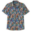 Patagonia Go To SS Shirt Pitch Blue -Outdoor-Ausrüstungsgeschäft 8005Web