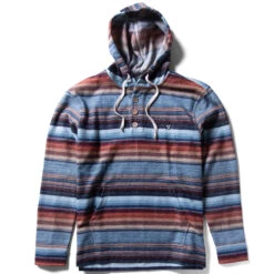 Vissla Descanso Hooded Popover Storm Blue