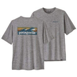 Patagonia Cap Cool Daily Graphic Shirt Boardshort Logo Feather Grey -Outdoor-Ausrüstungsgeschäft 8027WebFront