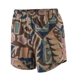 Patagonia W's Trailfarer Short 4 1/2&quot; Thriving Planet Cone Brown
