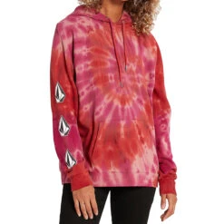 Volcom WMS Iconic Stone Hoodie Auburn