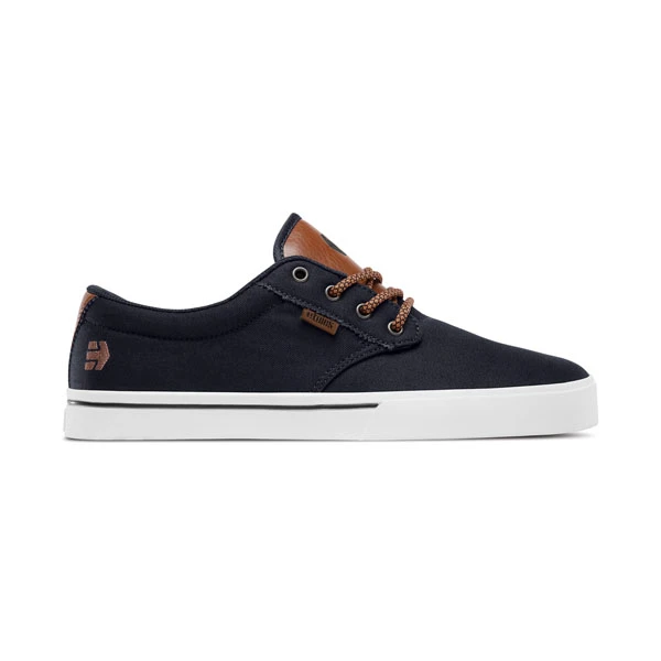 Etnies Jameson 2 Eco Skateshoe Navy/tan/white 3 Etnies Jameson 2 Eco Skateshoe Navy/tan/white