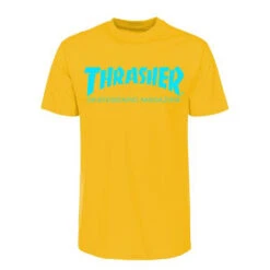Thrasher Skate-Mag T-shirt Gold
