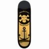 Blackriver Anker Gold 8.0&quot; Skateboard Deck Black / Gold