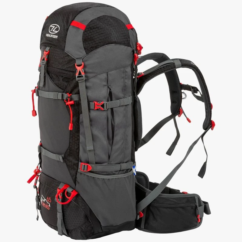 Highlander Ben Nevis Rucksack 65 L Black 4 Highlander Ben Nevis Rucksack 65 L Black – Bild 2