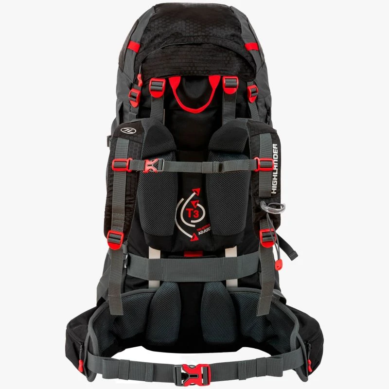 Highlander Ben Nevis Rucksack 65 L Black 5 Highlander Ben Nevis Rucksack 65 L Black – Bild 3
